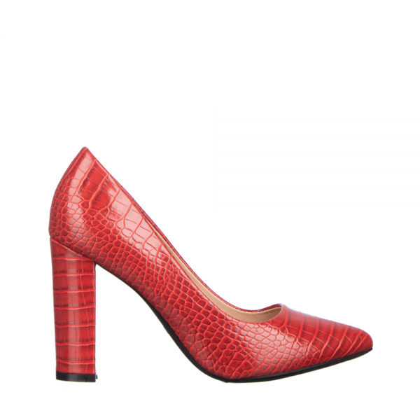 Γυναικεία παπούτσια  Mesena κόκκινα, 2 - Kalapod.gr